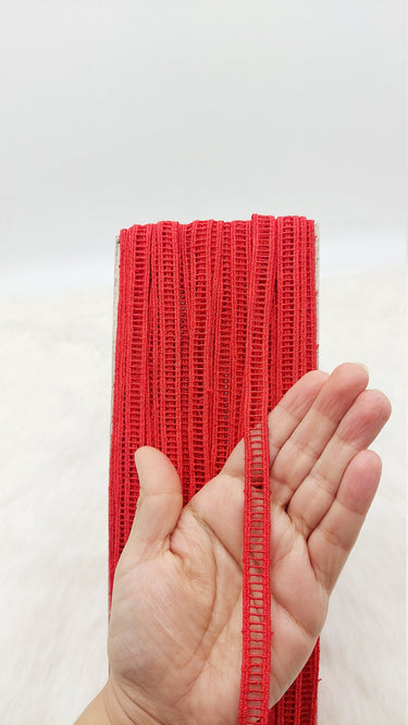 Polyester Crafting Edging Garment Lace Trim, Trim by 10 Yards, Gimp Trim